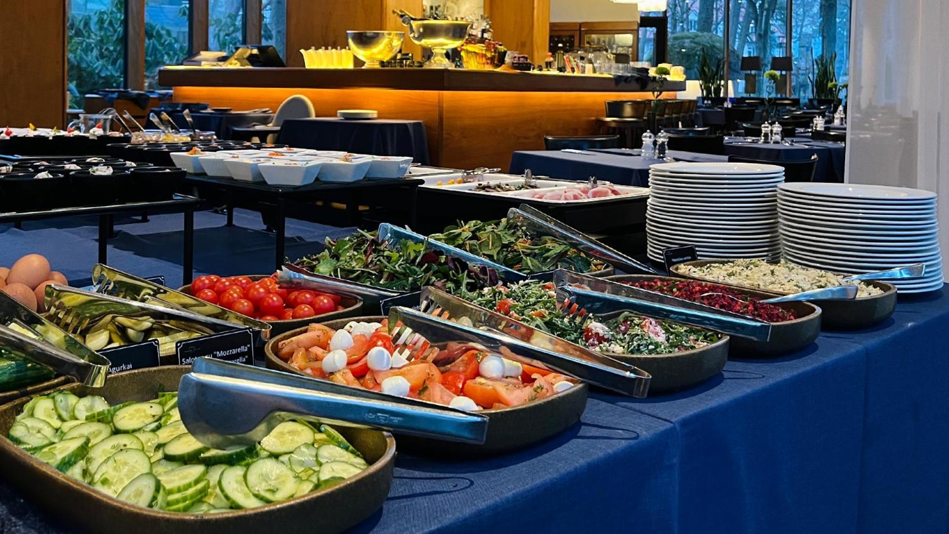 Palanga Life Balance Spa Hotel Kültér fotó A salad bar