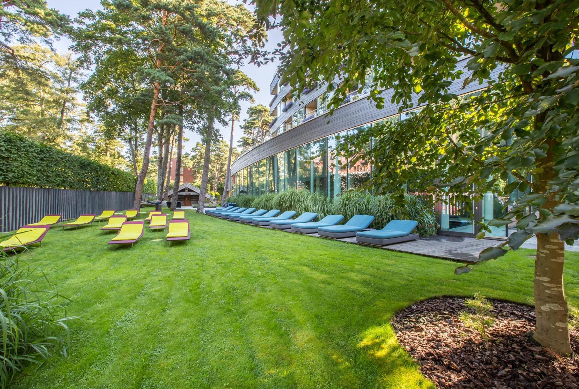 Palanga Life Balance Spa Hotel Kültér fotó The garden